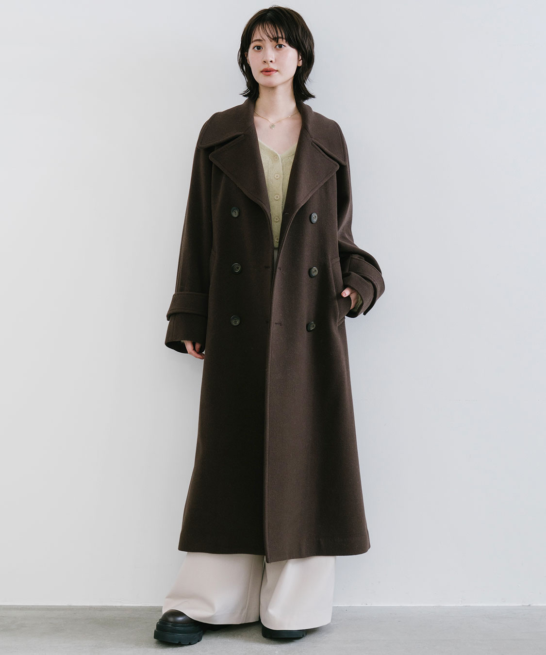 BIG DETAIL TRENCH CT / ビッグディテールトレンチコート ビッグシルエットトレンチコート（トレンチコート） | tk.TAKEO