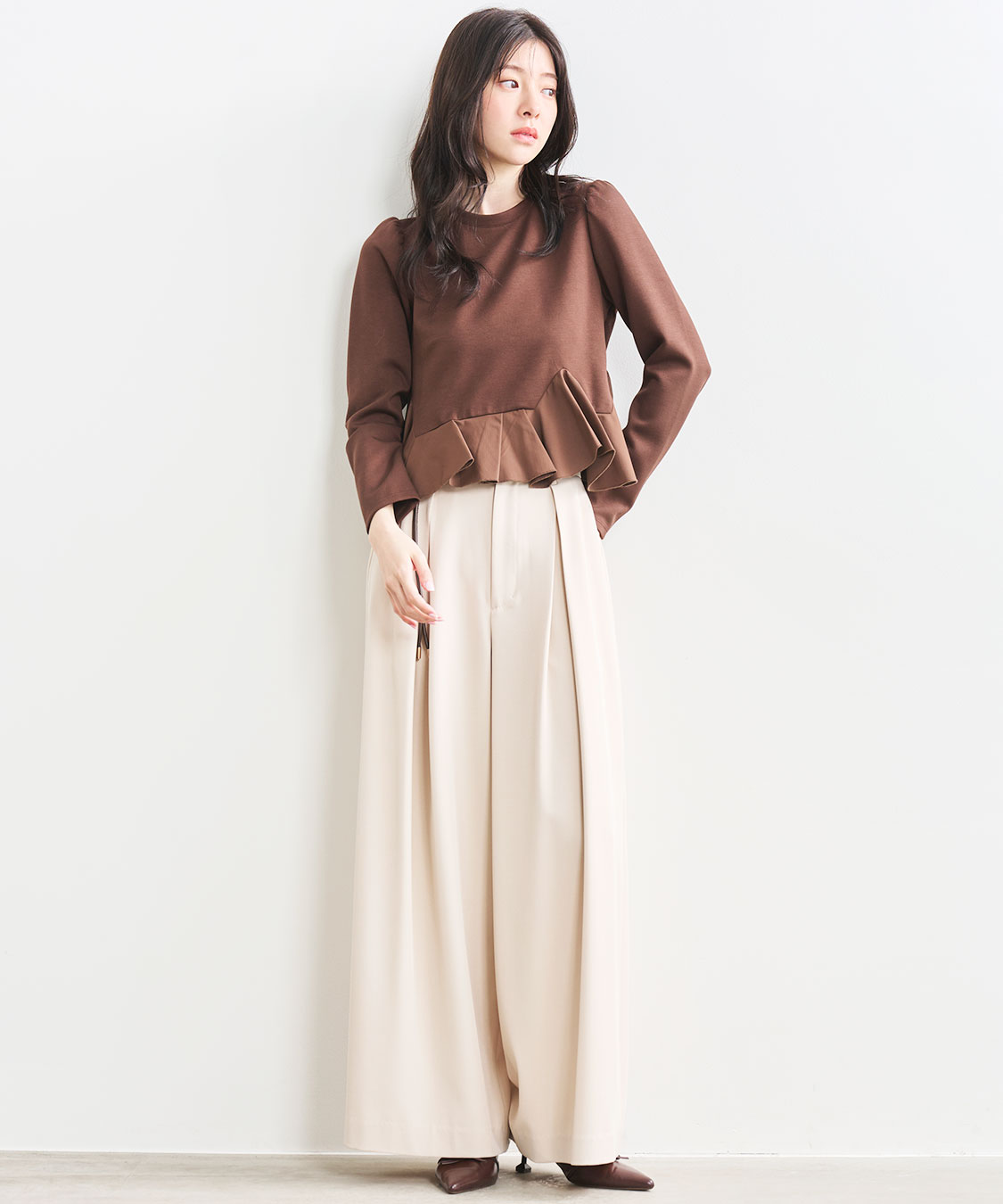 COCODEAL アシメペプラムカットソーブラウス 楽天市場】【SOLD OUT】COCODEAL ココディール アシメペプラム