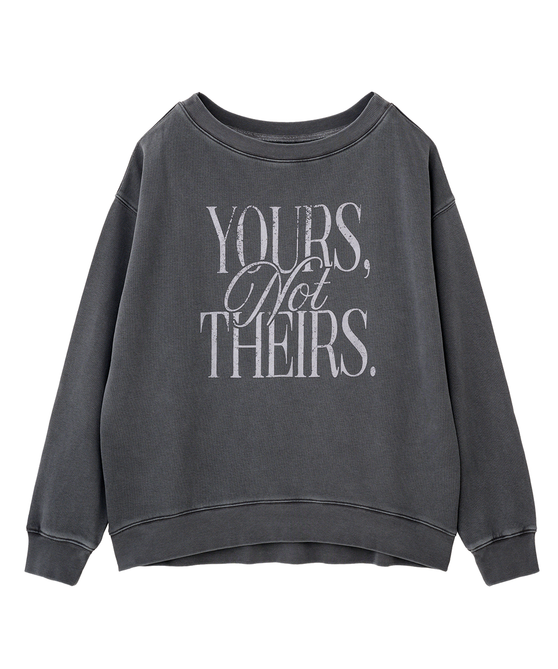 製品染めロゴスウェット｜PETAL ONLINE（ペタルオンライン）