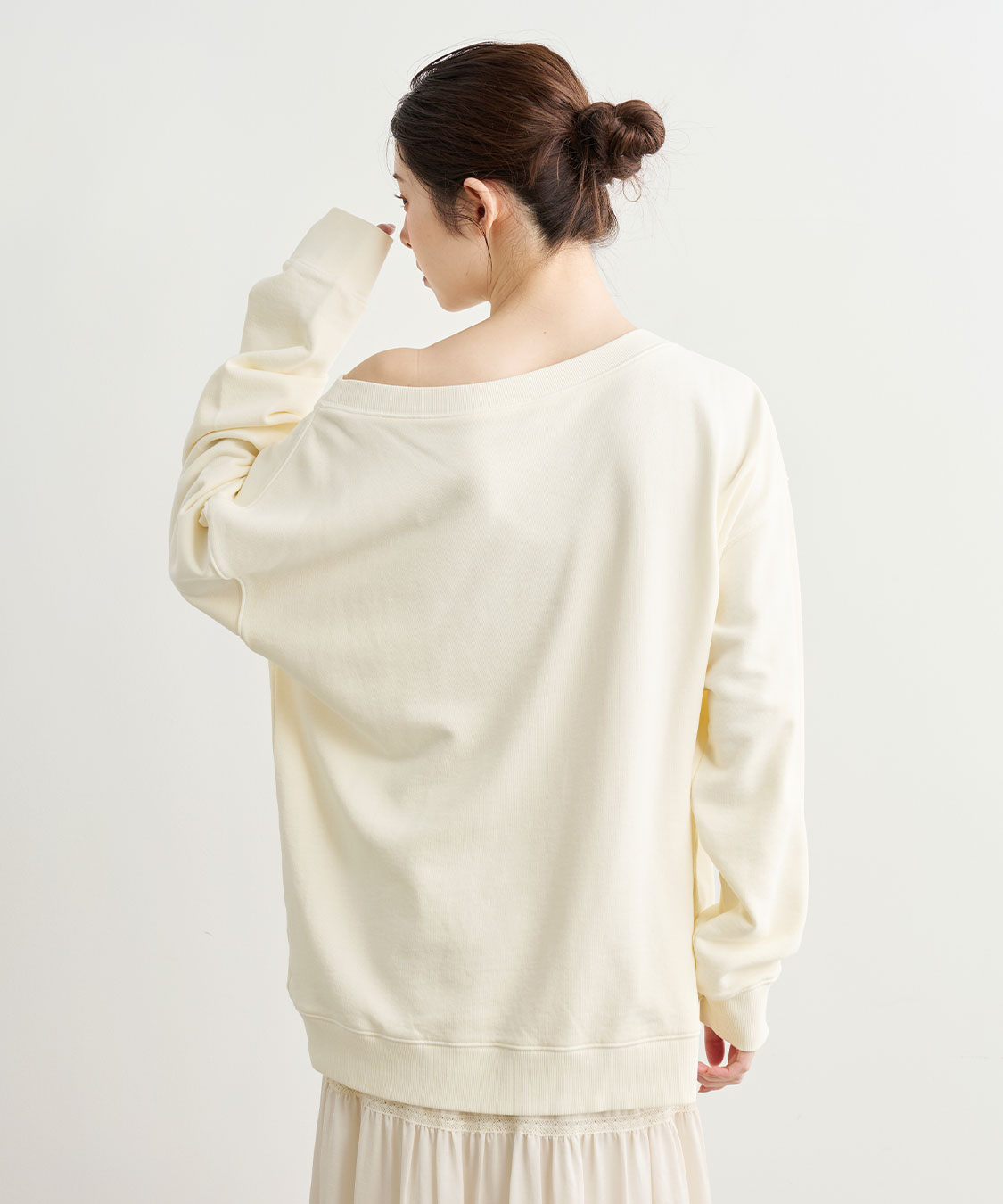 ロゴニットしスウェット　エメイン ロゴニットしスウェット エメイン ロゴニットしスウェット エメイン