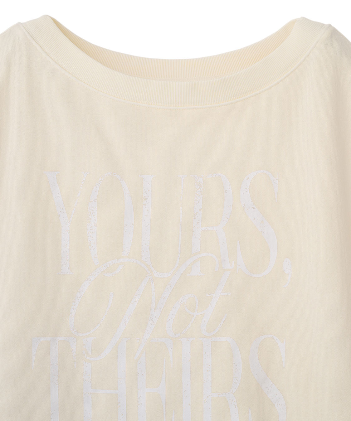 製品染めロゴスウェット｜PETAL ONLINE（ペタルオンライン）