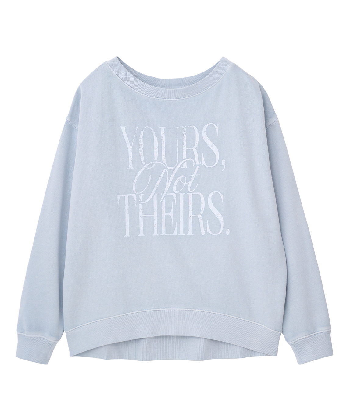 製品染めロゴスウェット｜PETAL ONLINE（ペタルオンライン）