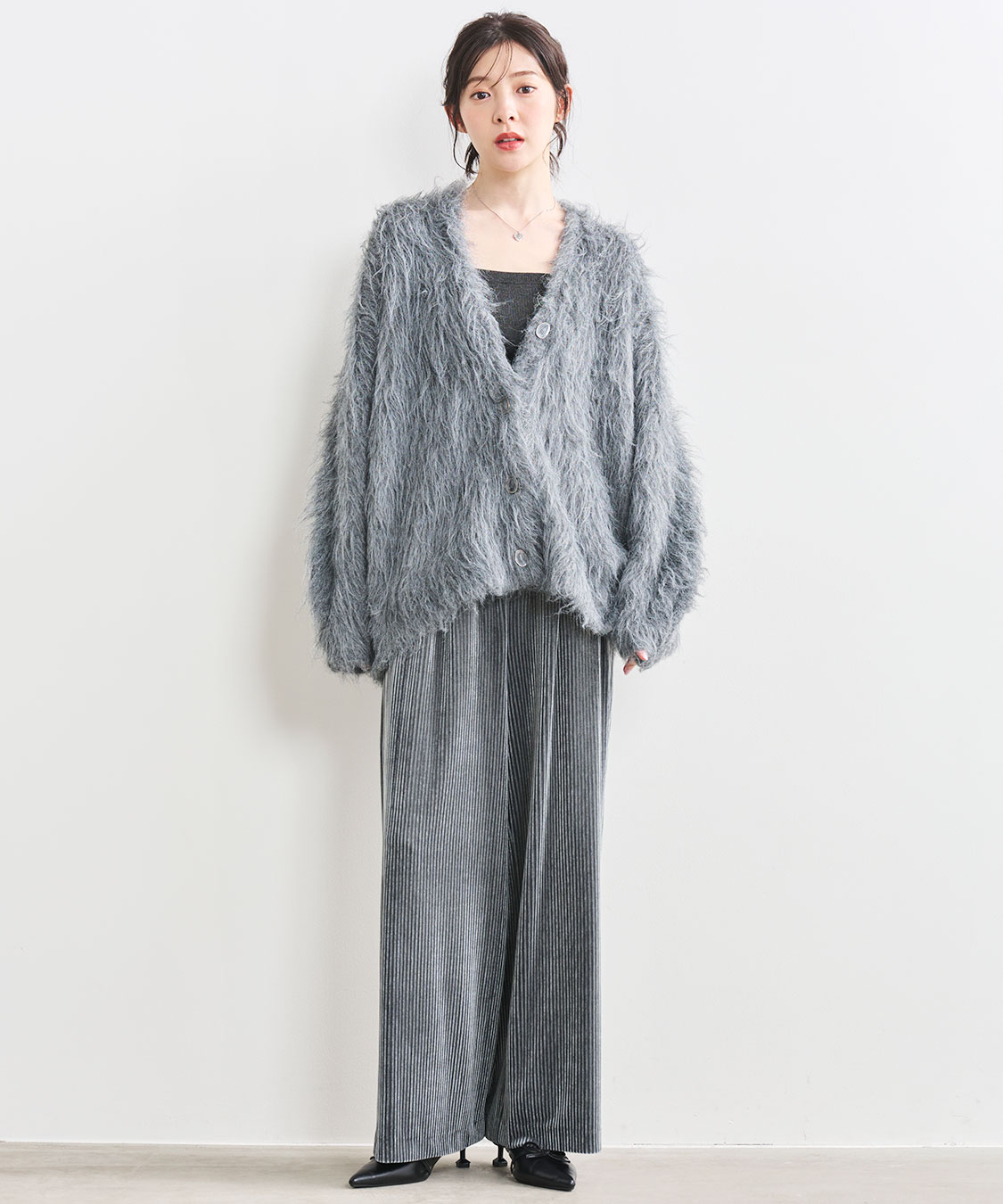 ベロアイージーワイドパンツ｜PETAL ONLINE（ペタルオンライン）