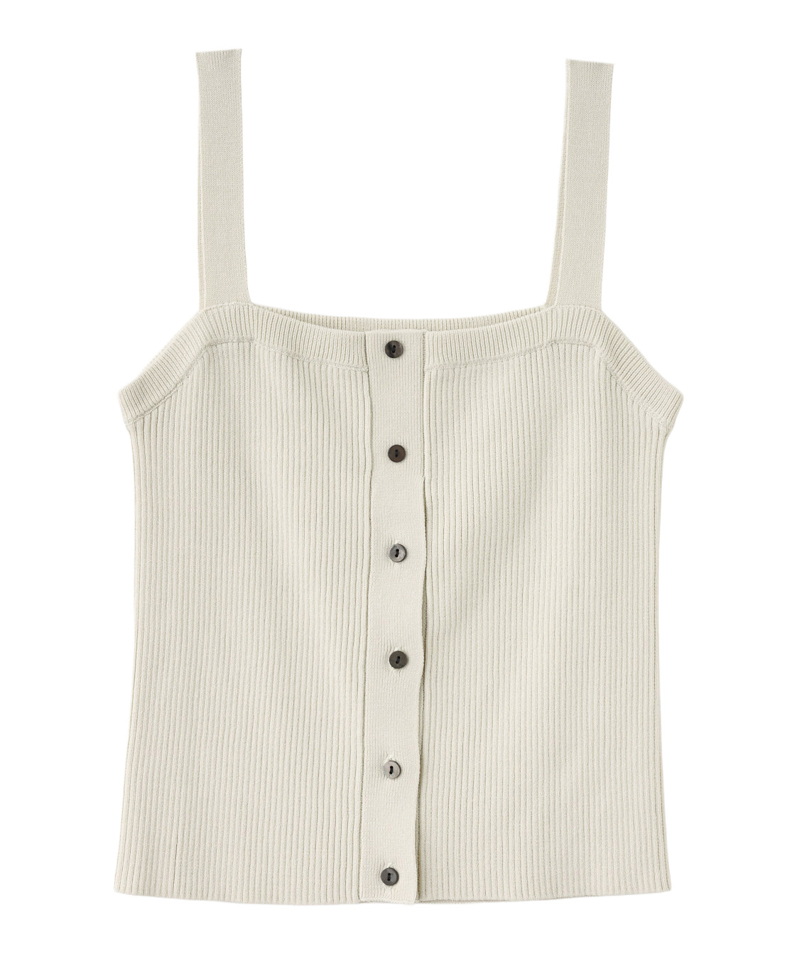 前後2WAYボタン付きニットタンク｜PETAL ONLINE（ペタルオンライン）