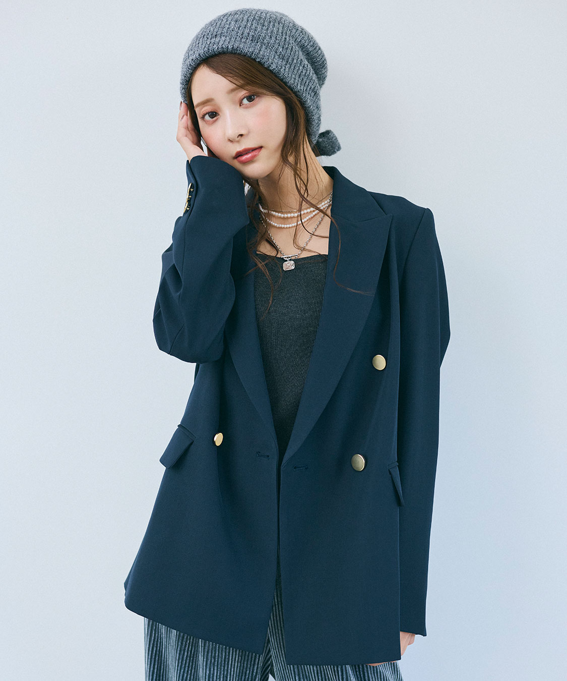 Cygne リボンニットAdeline ノベルティビックT付き Cygne リボンニットAdelineとノベルティビックT