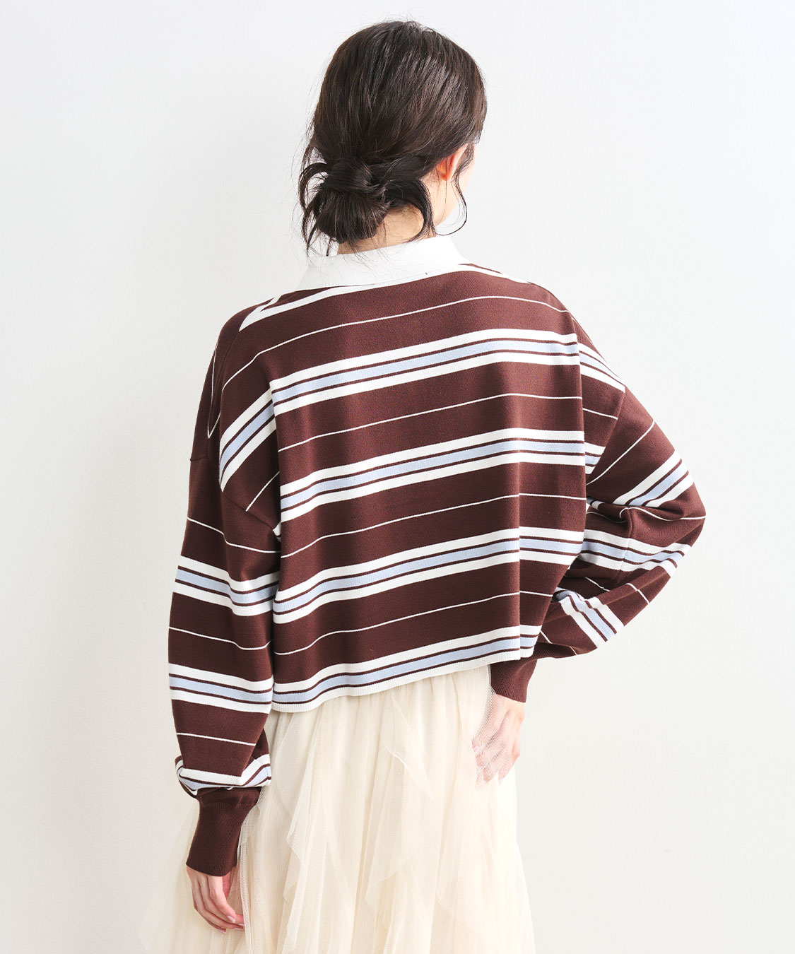 マルチボーダーラガーニット｜PETAL ONLINE（ペタルオンライン）