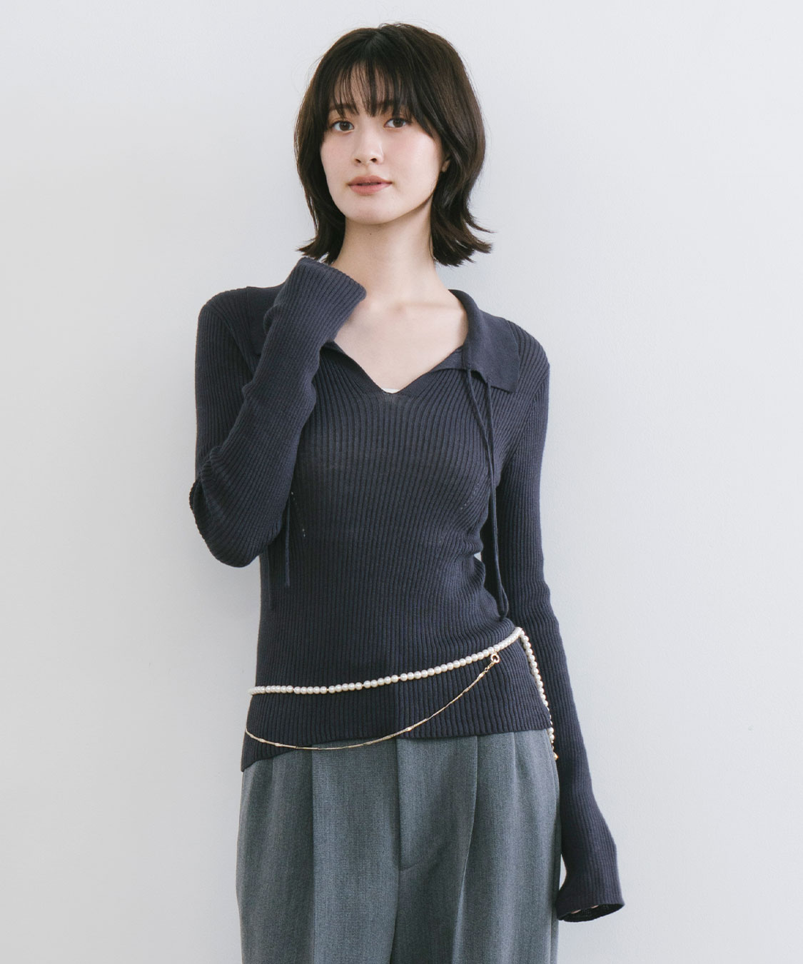 lily_Sa出品！ スイビスキッパーリブニット｜PETAL ONLINE（ペタルオンライン）