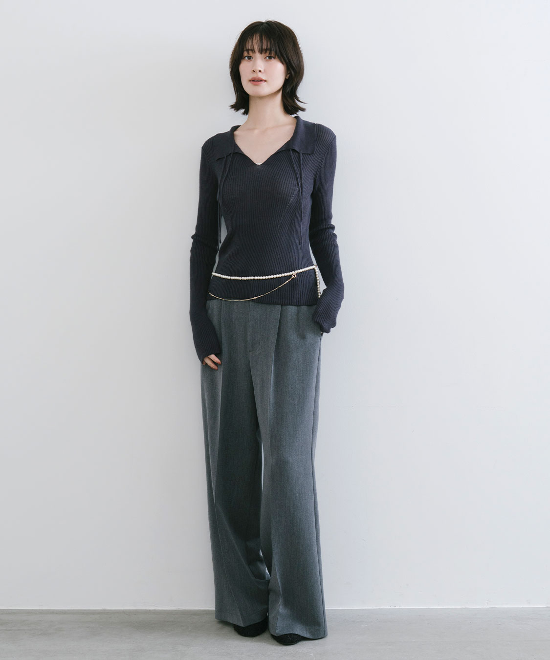 lily_Sa出品！ スイビスキッパーリブニット｜PETAL ONLINE（ペタルオンライン）