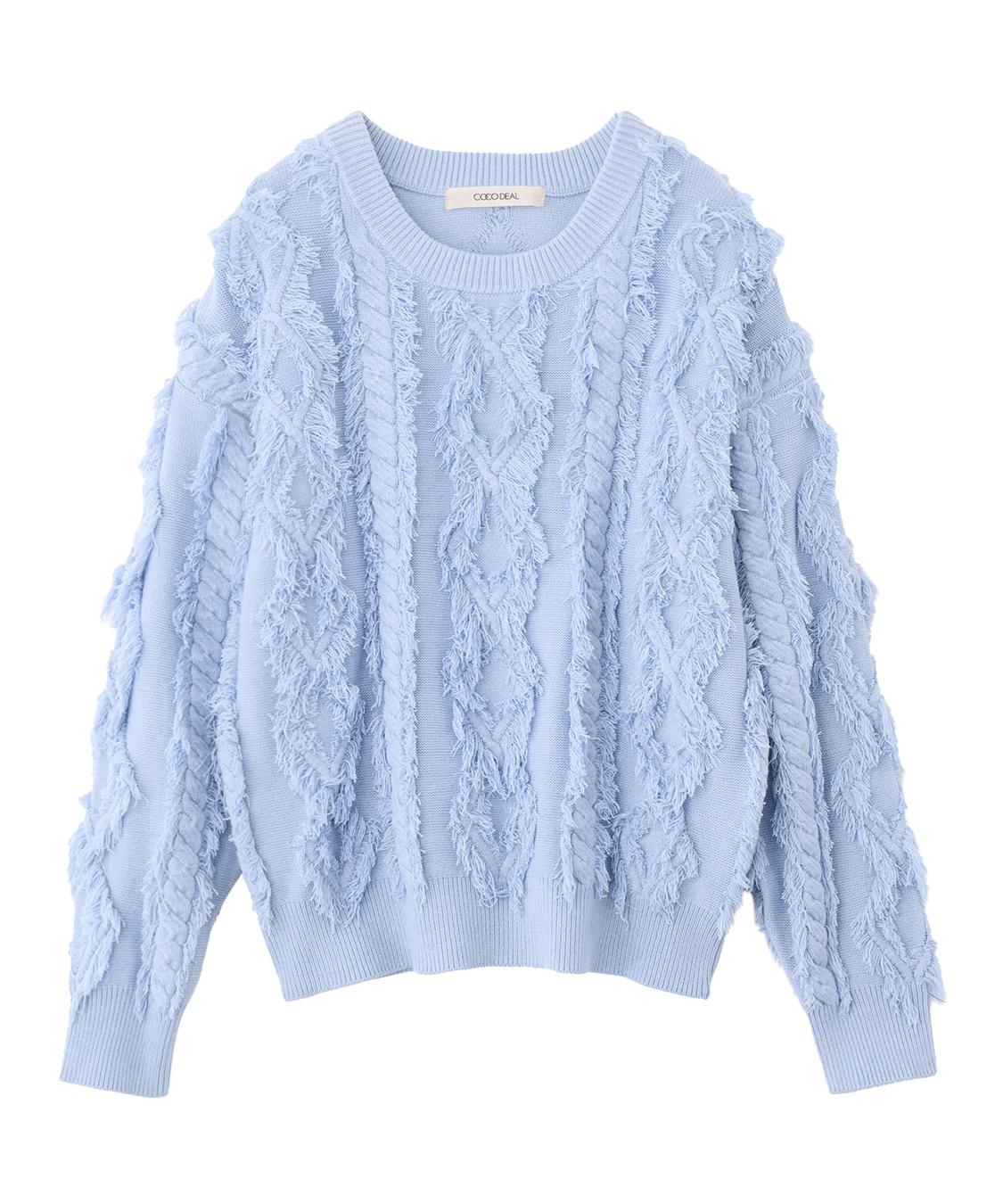 フリンジケーブルニット｜PETAL ONLINE（ペタルオンライン）