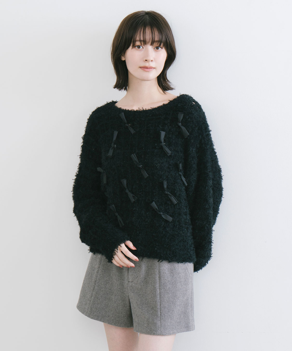 ファンシーヤーンリボンニット｜PETAL ONLINE（ペタルオンライン）