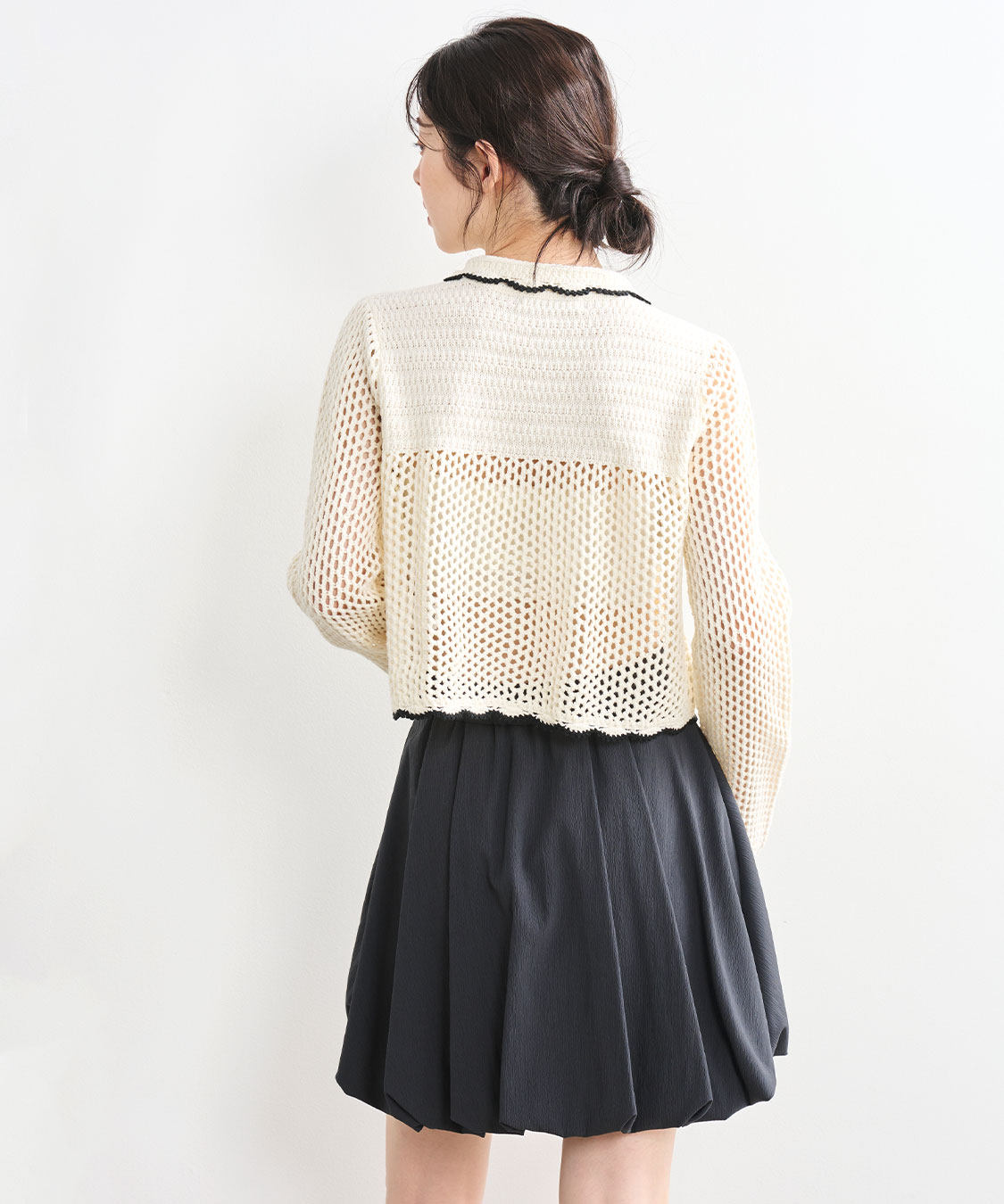 クロシェニットカーディガン｜PETAL ONLINE（ペタルオンライン）