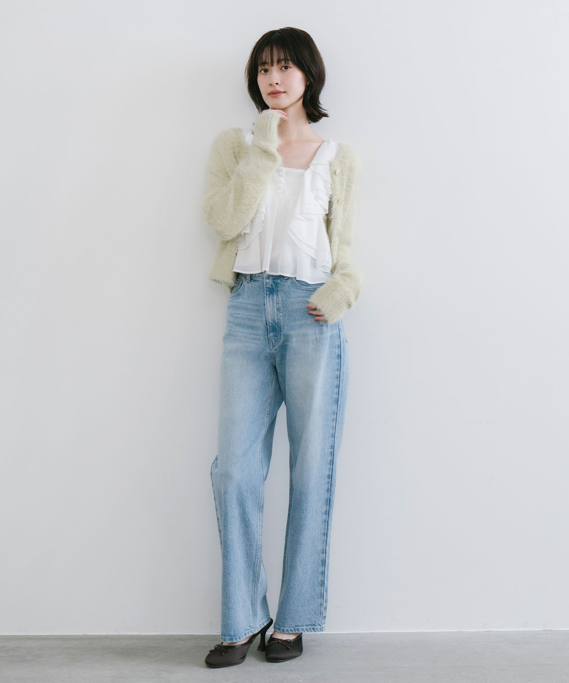 ココディール　スパンコールコンパクトニットカーディガン ココディール スパンコールコンパクトニットカーディガン ココ