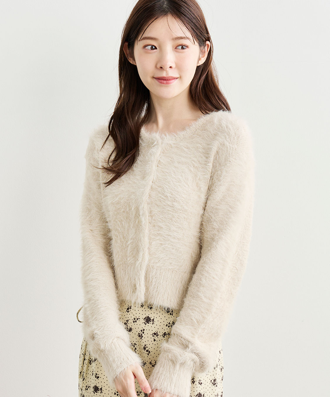 今季COCO DEAL フェザーコンパクトニットカーディガン フェザーコンパクトニットカーディガン｜PETAL ONLINE（ペタルオンライン）