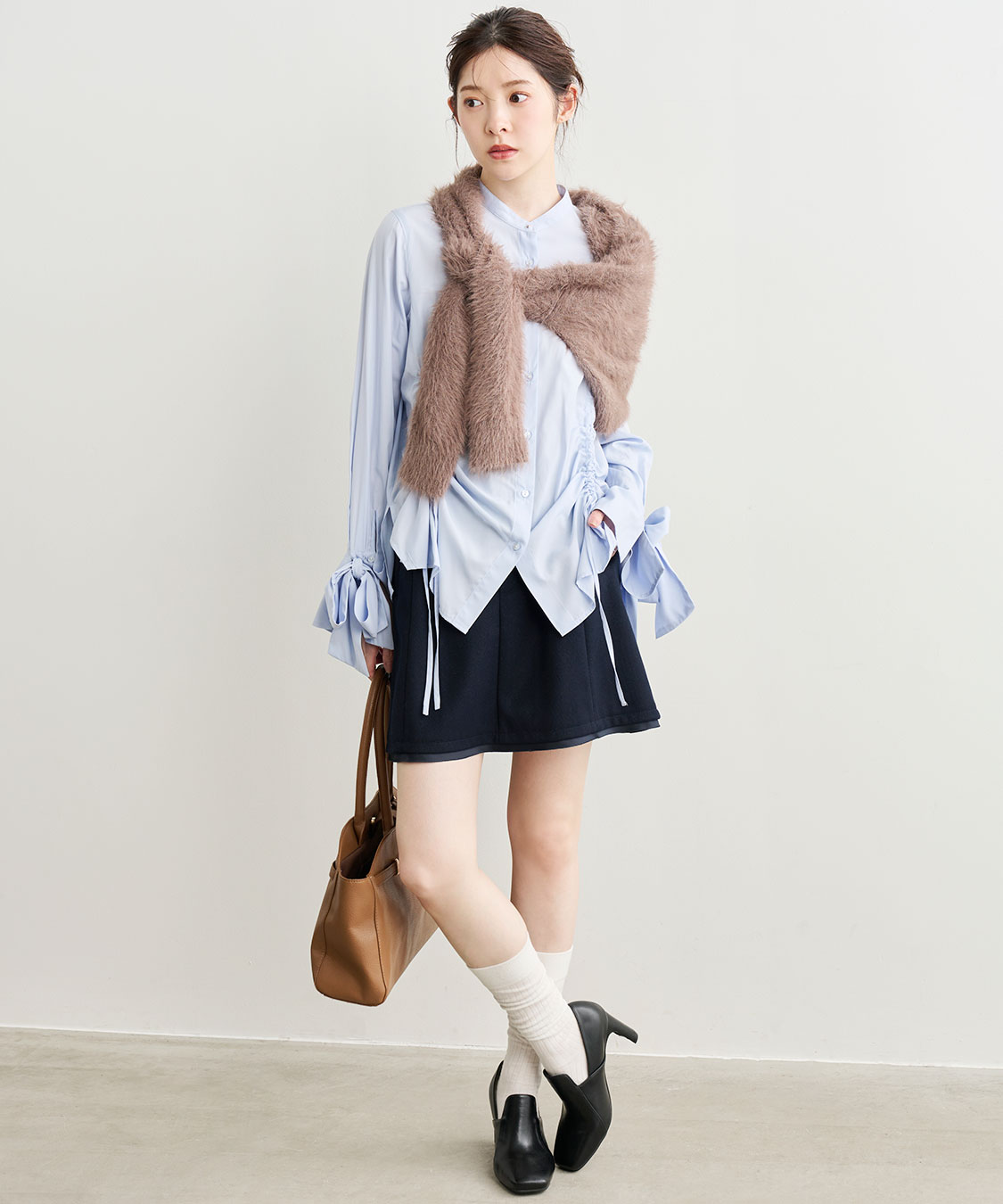 フェザーコンパクトニットカーディガン｜PETAL ONLINE（ペタル