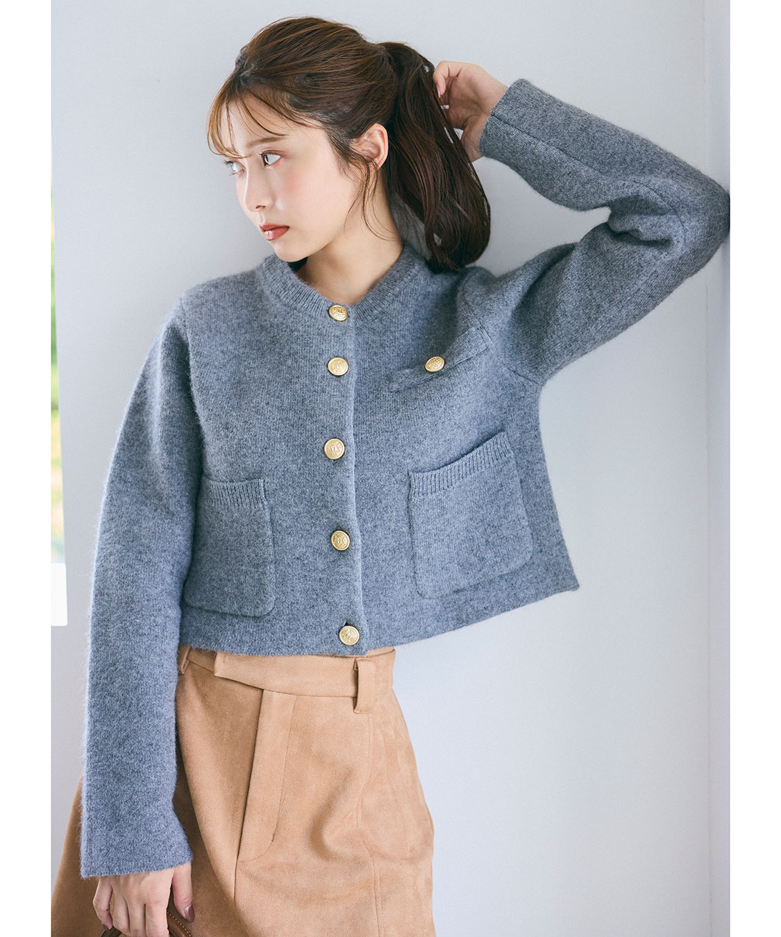 ココディール　スパンコールコンパクトニットカーディガン ココディール♥︎ スパンコールコンパクトニットカーディガン