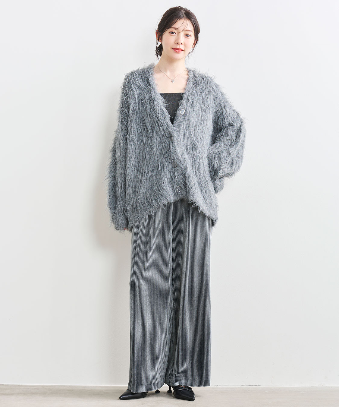 ロングシャギーカーディガン｜PETAL ONLINE（ペタルオンライン）