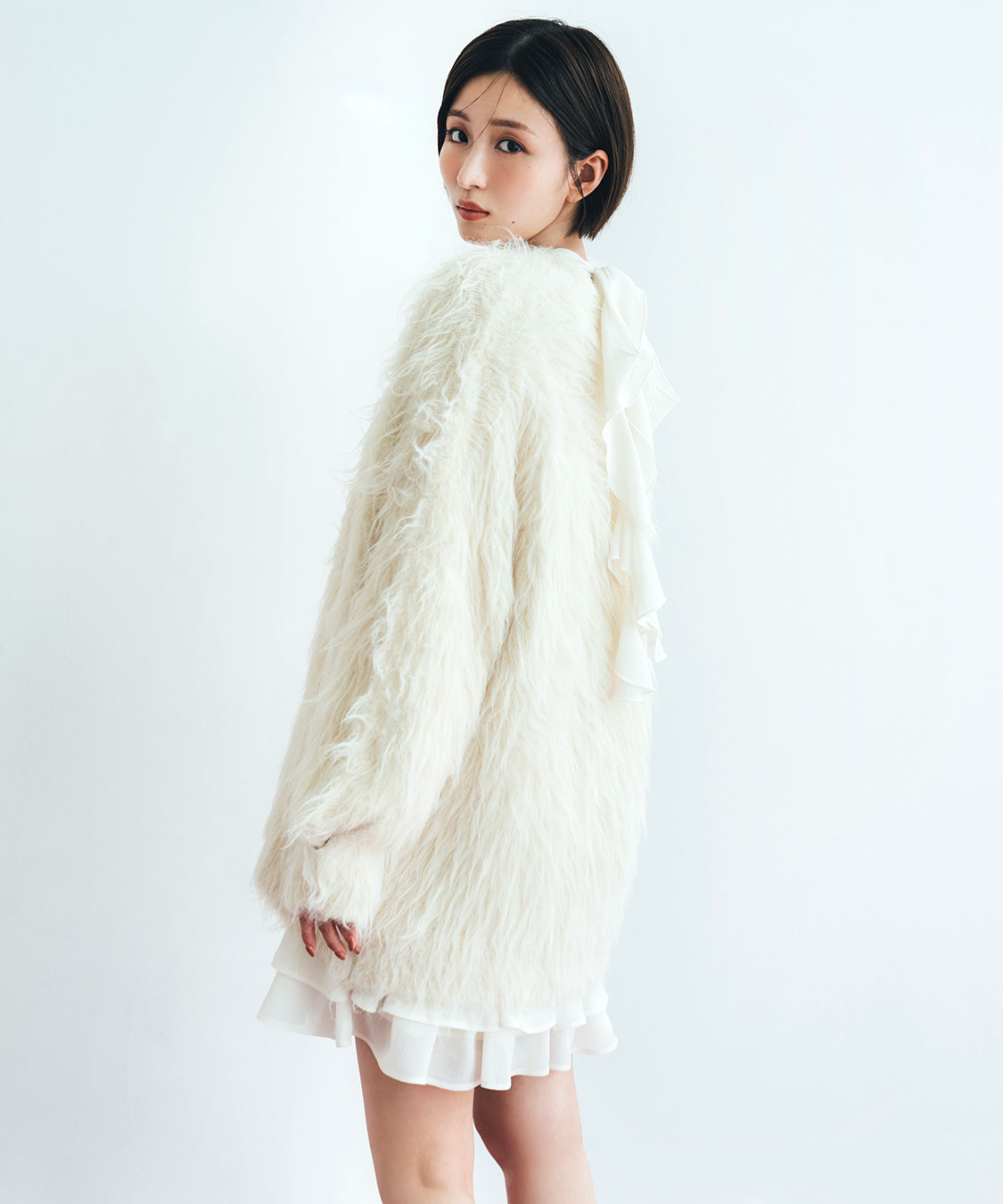 o project ロングカーディガン LANTIKIが別注したO projectのニットカーディガン