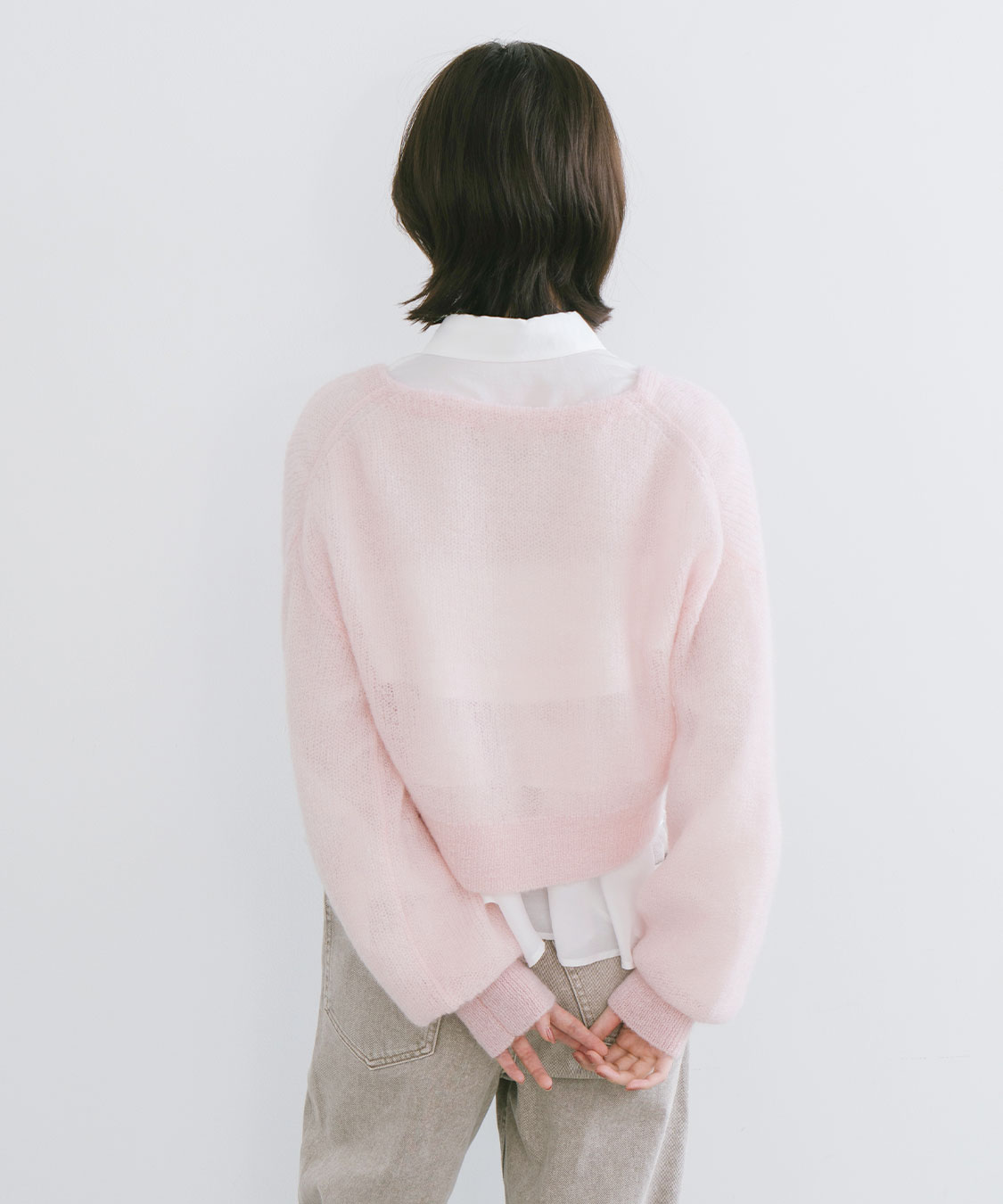 モヘアニットリボンカーディガン｜PETAL ONLINE（ペタルオンライン）