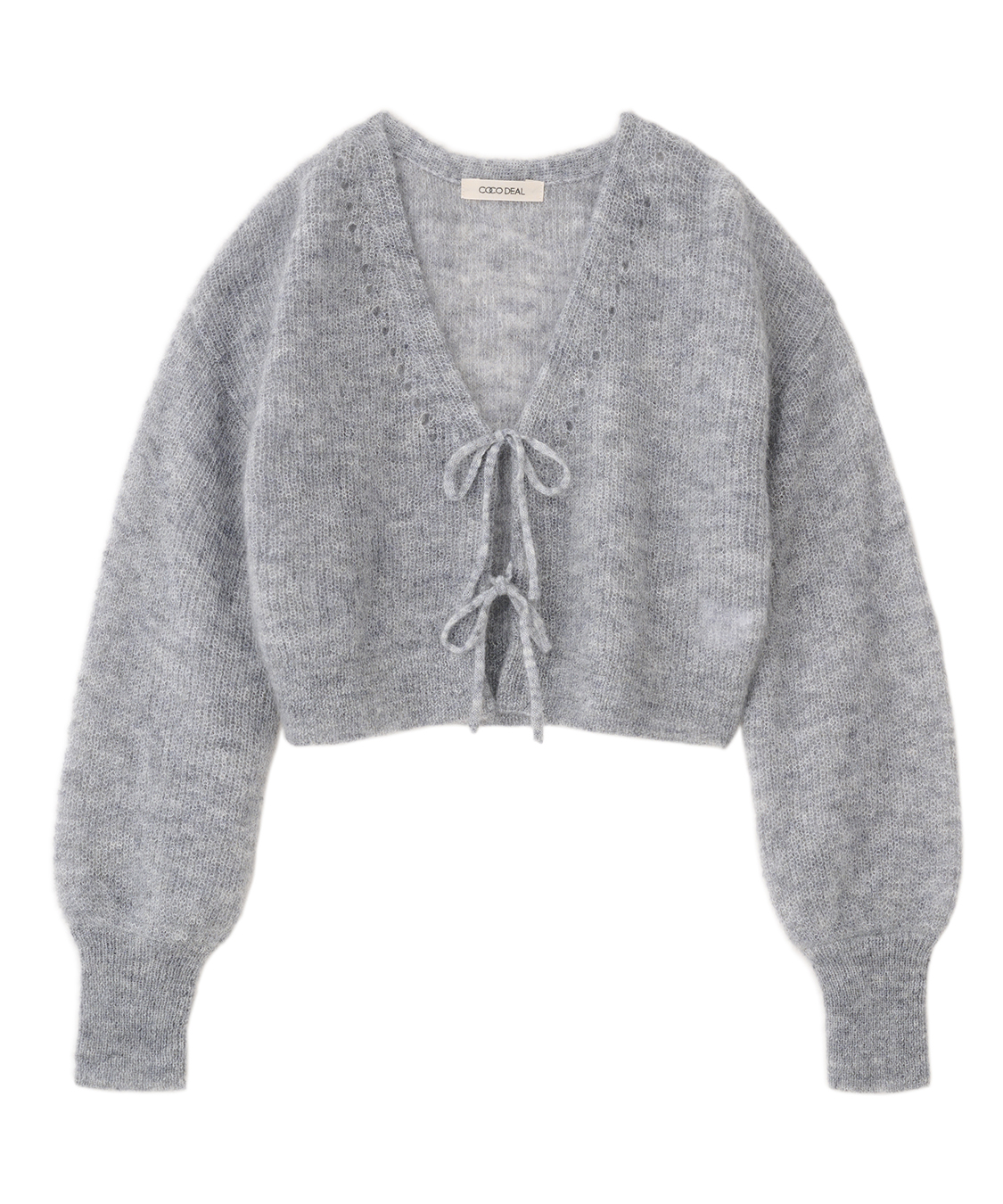 モヘアニットリボンカーディガン｜PETAL ONLINE（ペタルオンライン）