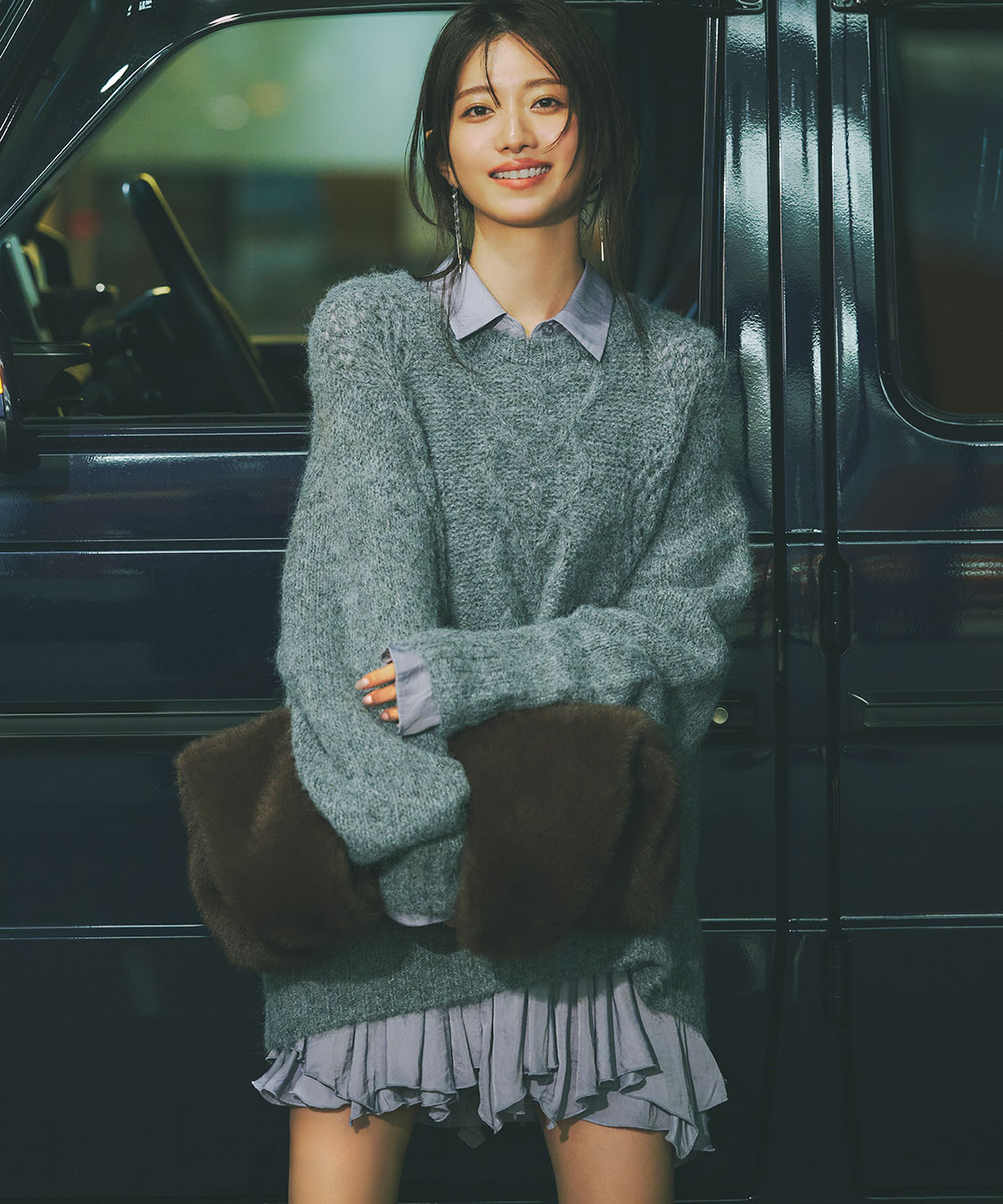 トライアングルファーバッグ｜PETAL ONLINE（ペタルオンライン）