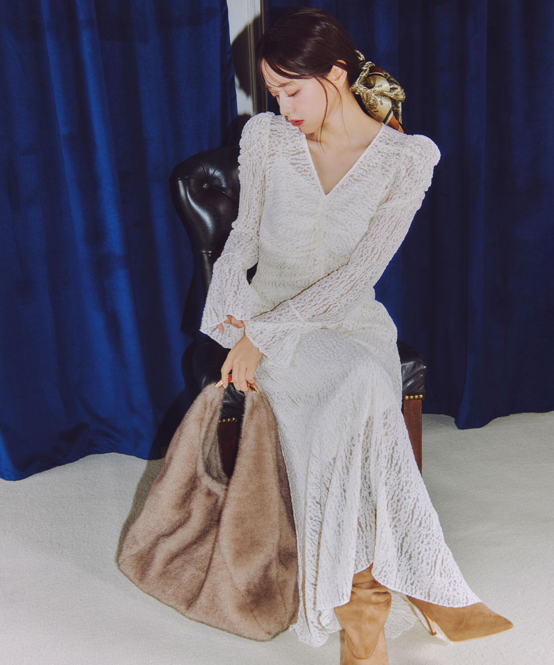 トライアングルファーバッグ｜PETAL ONLINE（ペタルオンライン）