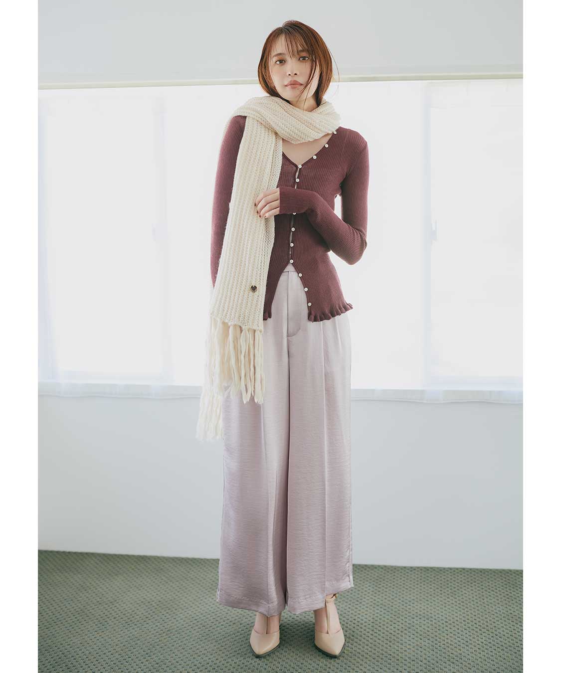 ローゲージニットマフラー｜PETAL ONLINE（ペタルオンライン）