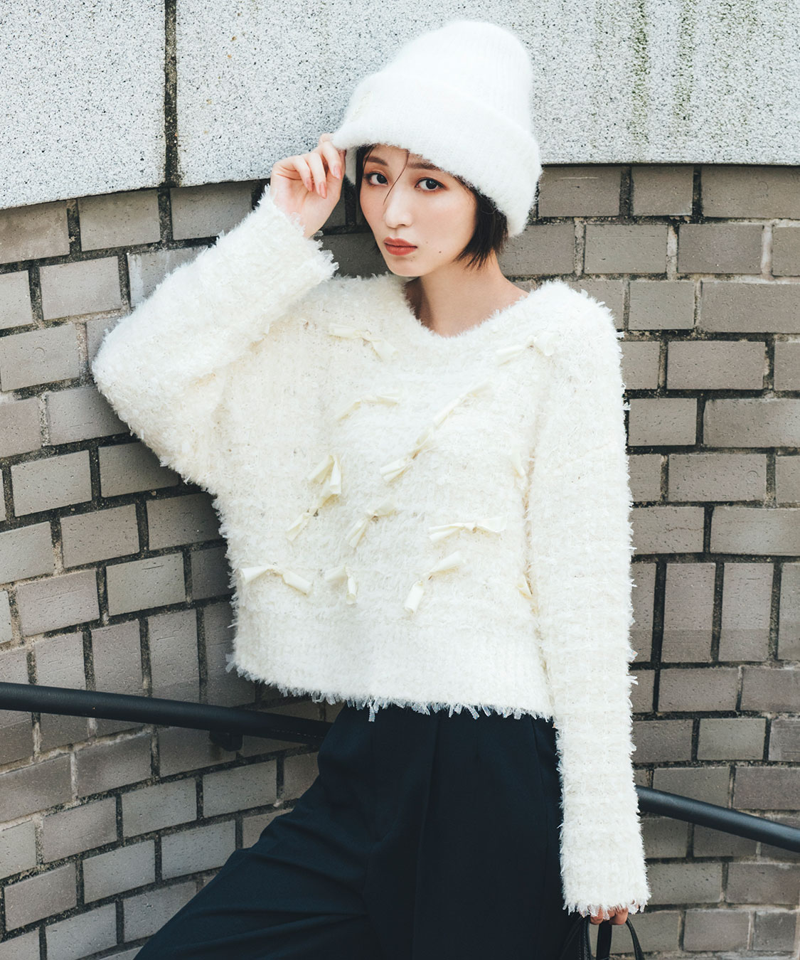 ワンポイントニット帽｜PETAL ONLINE（ペタルオンライン）