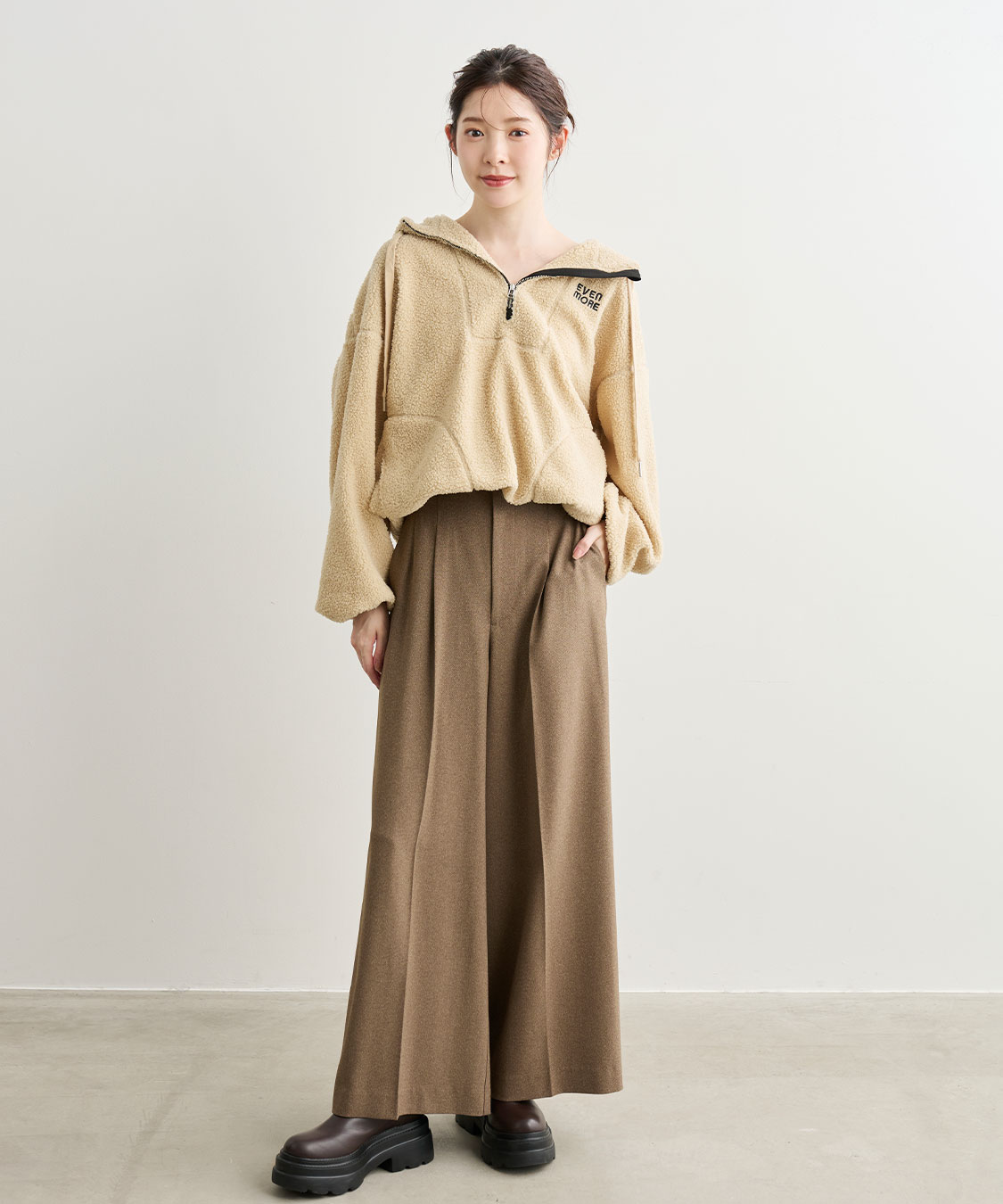 ツイルタックセミワイドパンツ｜PETAL ONLINE（ペタルオンライン）