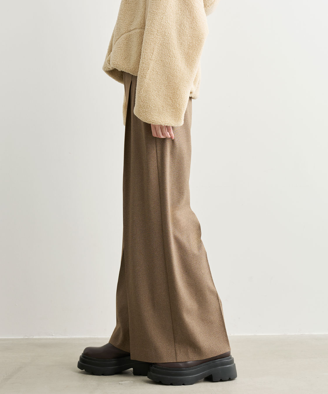 ツイルタックセミワイドパンツ｜PETAL ONLINE（ペタルオンライン）