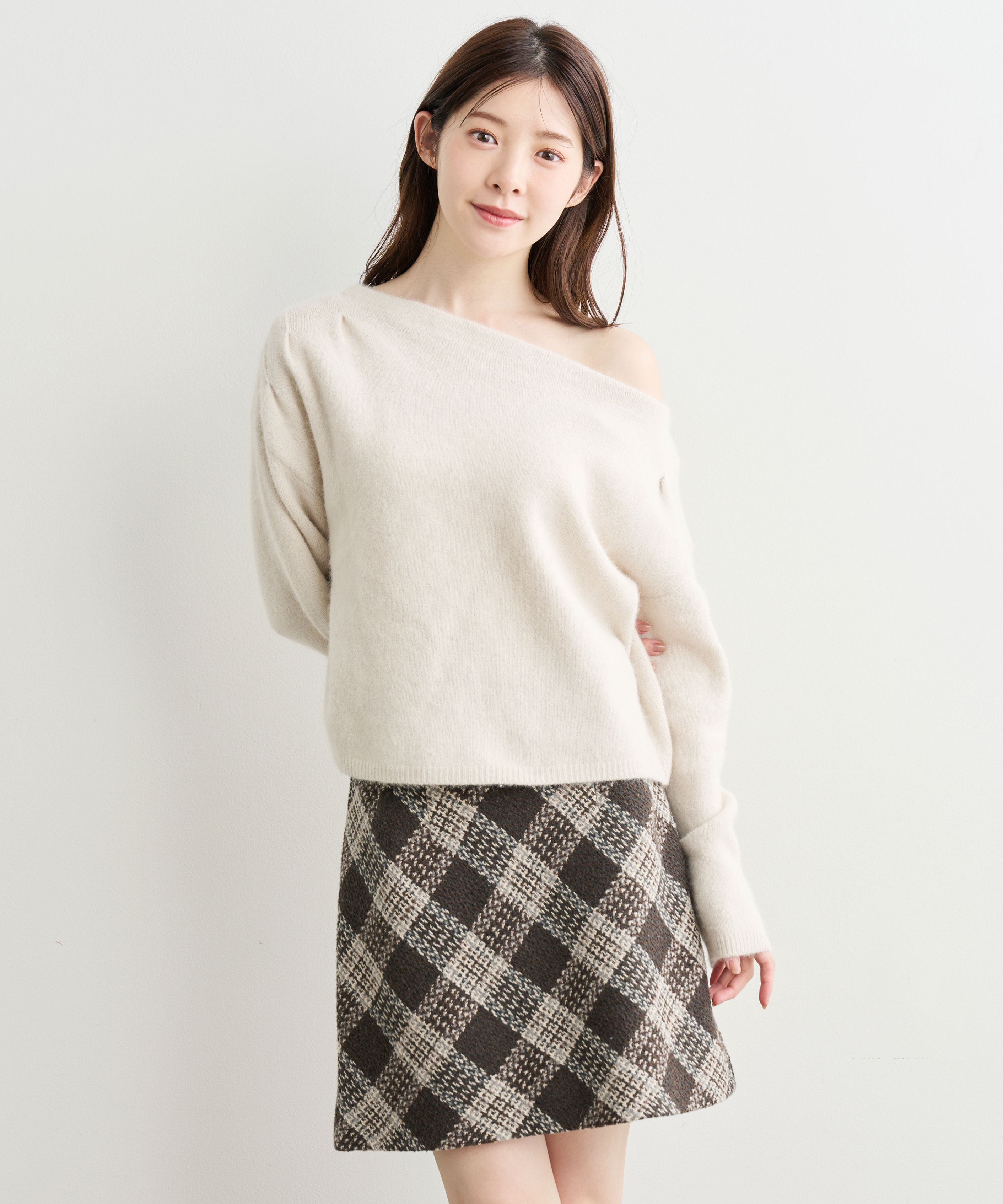 PRADA ツイードスカート 関税込]Prada スカート