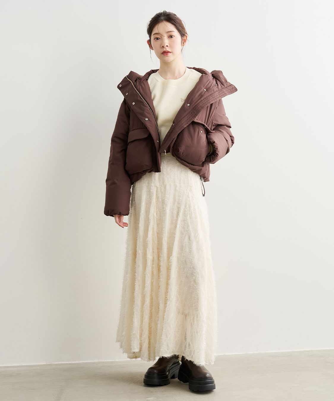 ショートフードダウンコート｜PETAL ONLINE（ペタルオンライン）