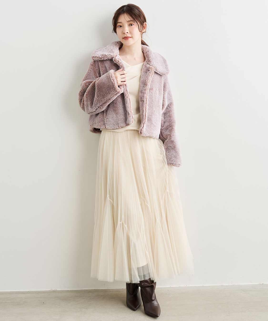 ショートファージャケット｜PETAL ONLINE（ペタルオンライン）