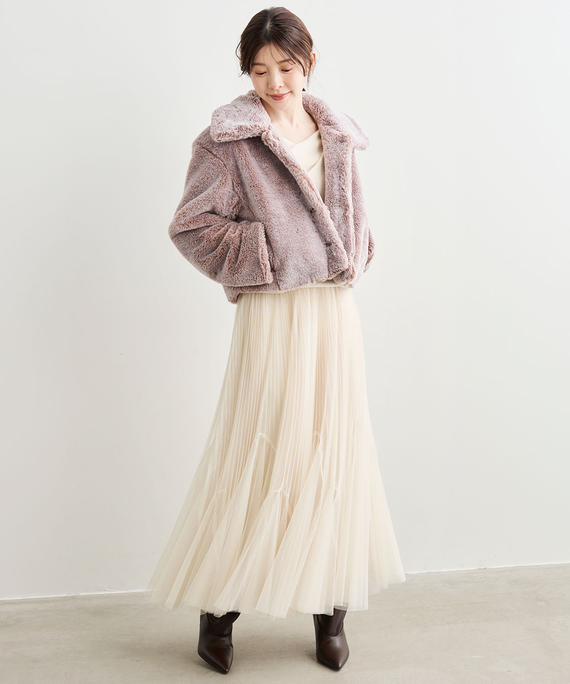 ショートファージャケット｜PETAL ONLINE（ペタルオンライン）