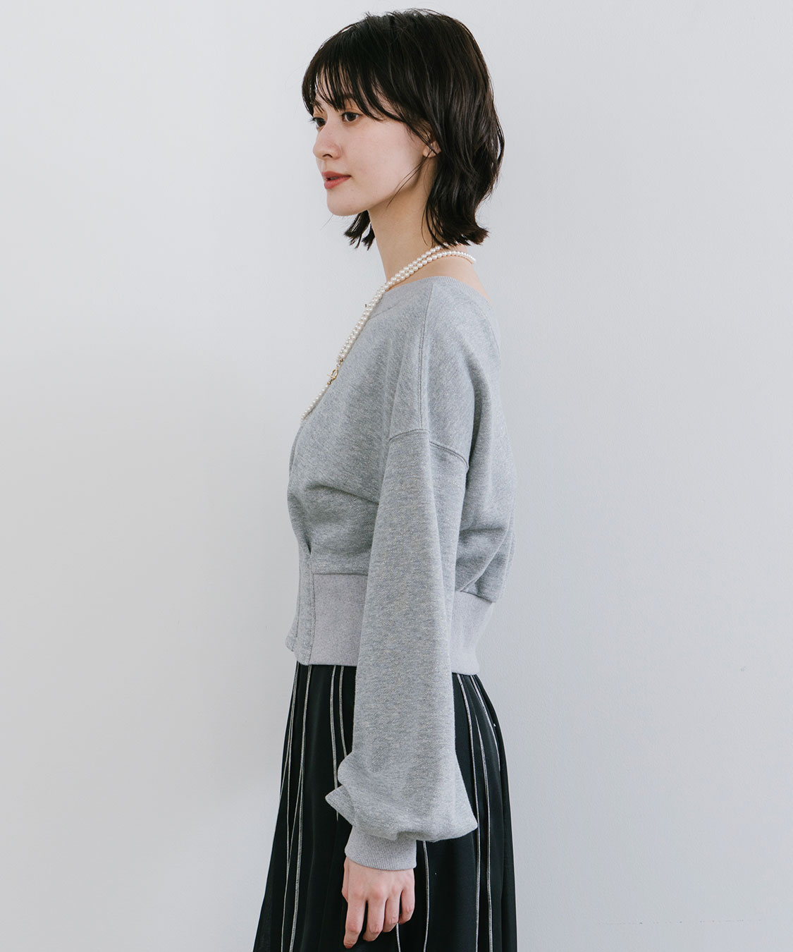 ラメ裏毛スウェット｜PETAL ONLINE（ペタルオンライン）