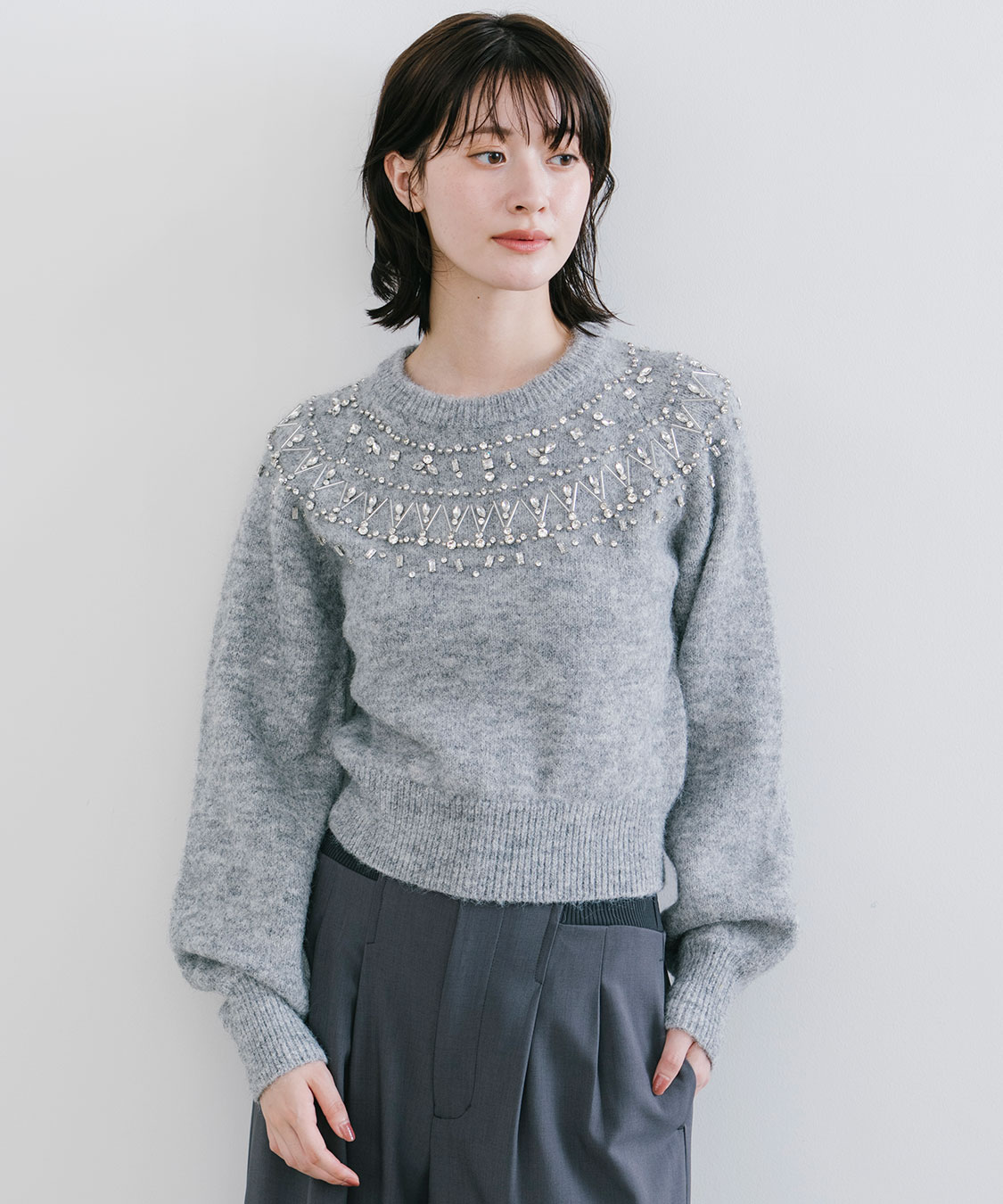 ノルディックビジューニット｜PETAL ONLINE（ペタルオンライン）