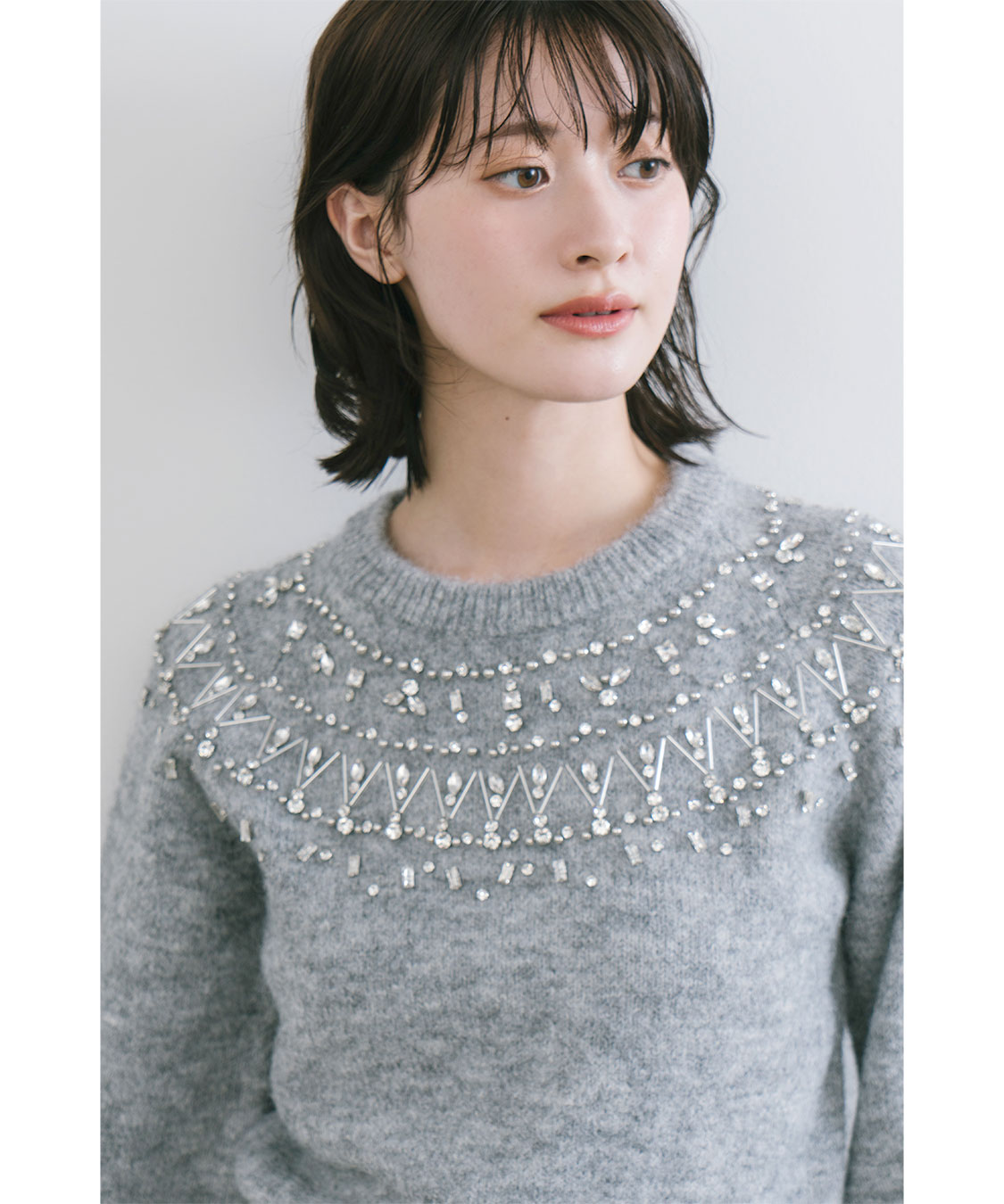 ノルディックビジューニット COCO DEAL】ノルディックビジューニットレディースファッションの