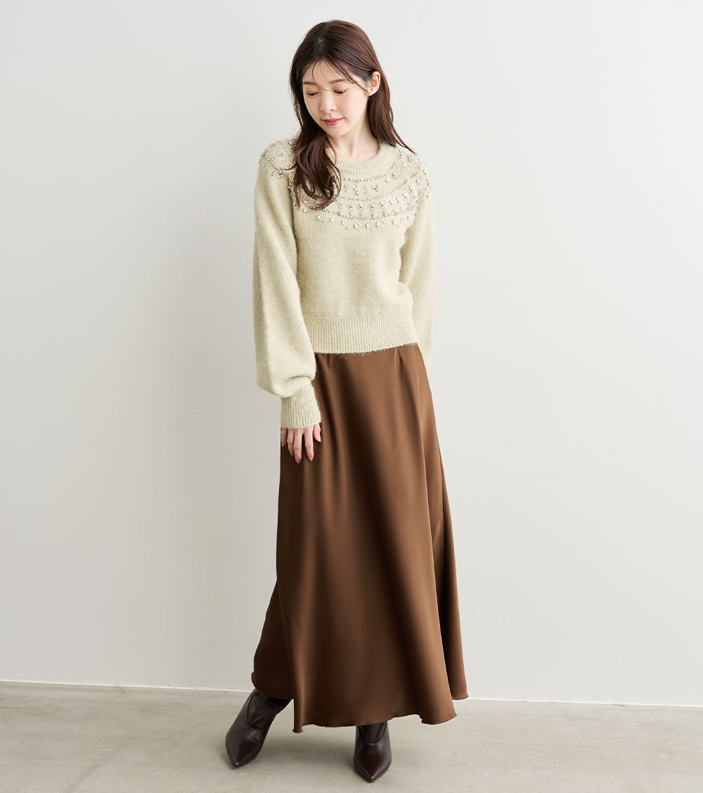 ノルディックビジューニット｜PETAL ONLINE（ペタルオンライン）