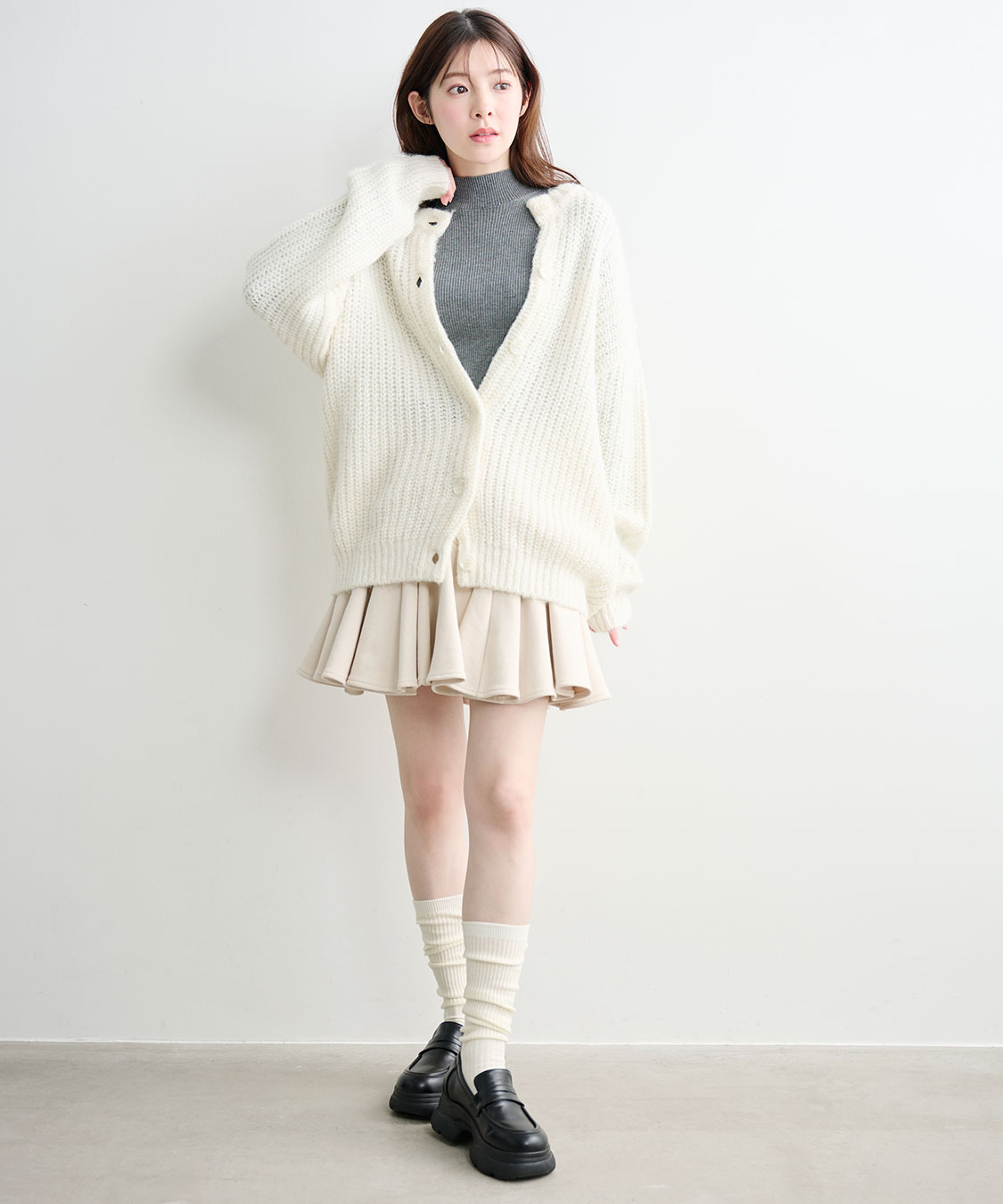 cathe. 0826 2枚分 ハイネックリブニット｜PETAL ONLINE（ペタルオンライン）