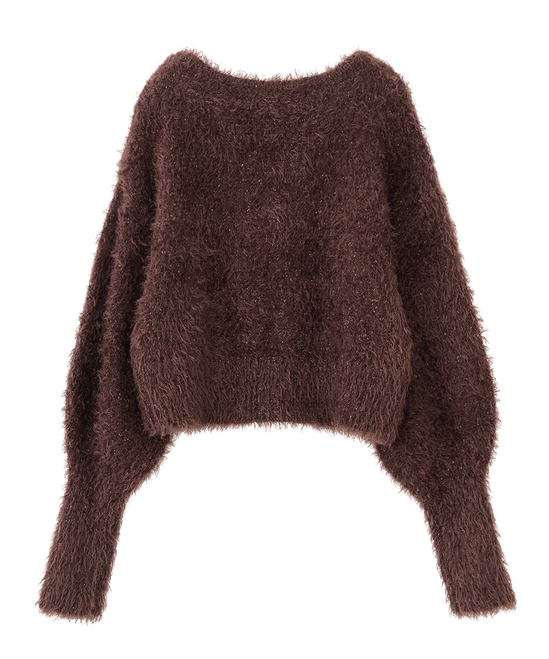 ラメフェザーパフスリーブニット｜PETAL ONLINE（ペタルオンライン）