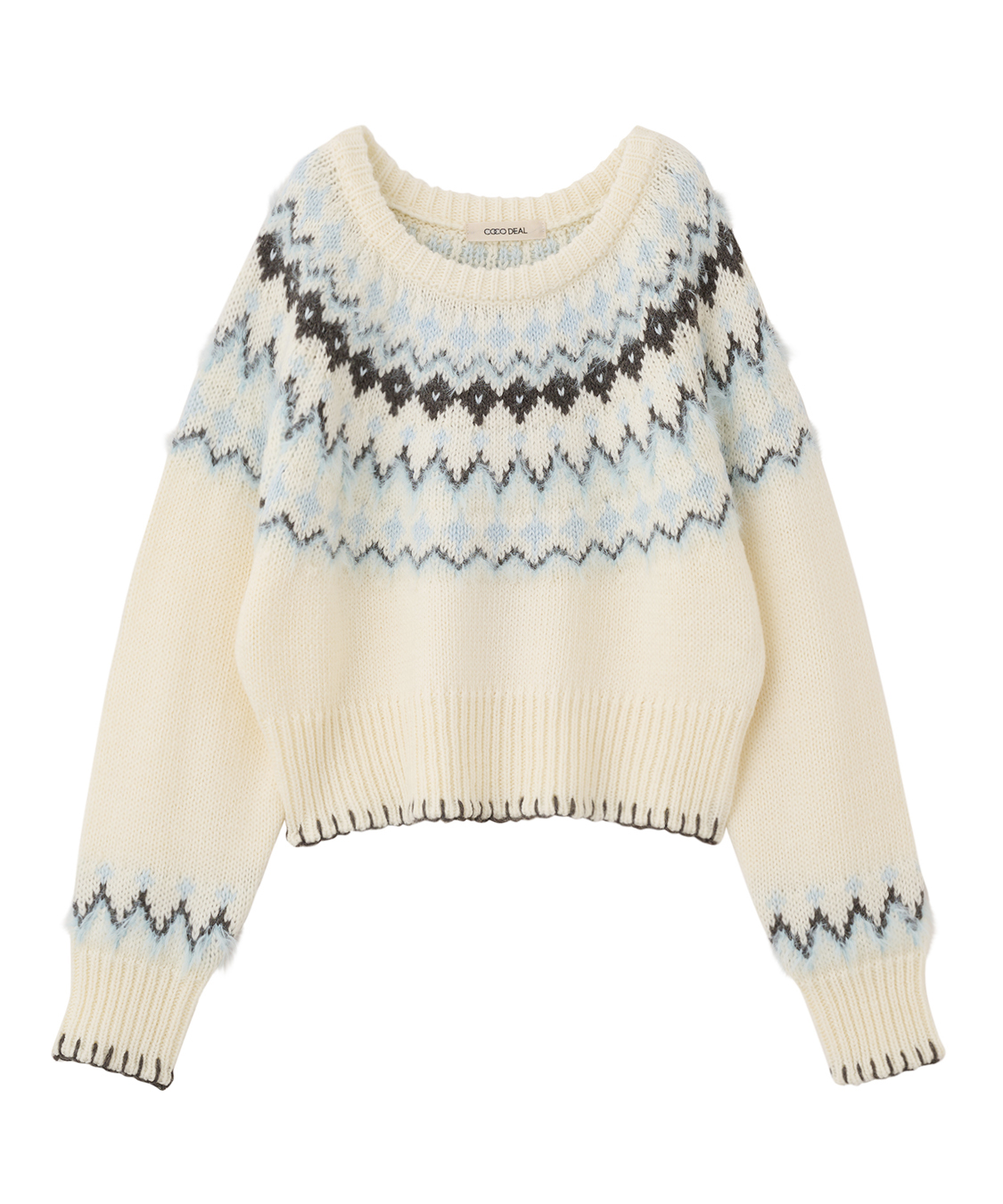 ノルディック柄ニット｜PETAL ONLINE（ペタルオンライン）