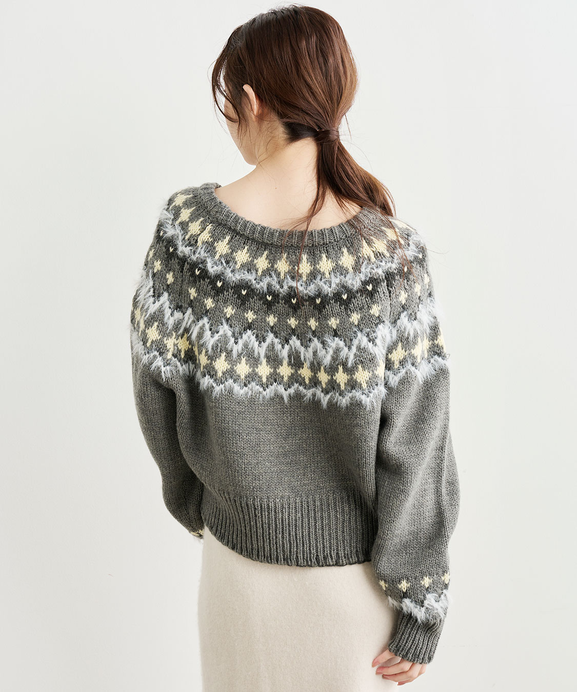 ノルディック柄ニット｜PETAL ONLINE（ペタルオンライン）