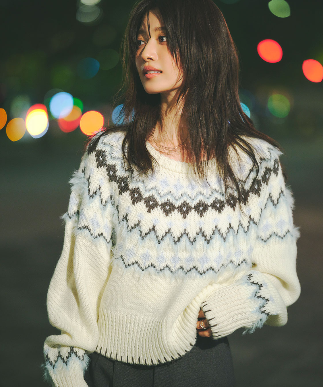 ノルディック柄ニット｜PETAL ONLINE（ペタルオンライン）