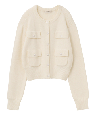 ブークレーポケットカーディガン