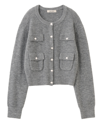 ブークレーポケットカーディガン