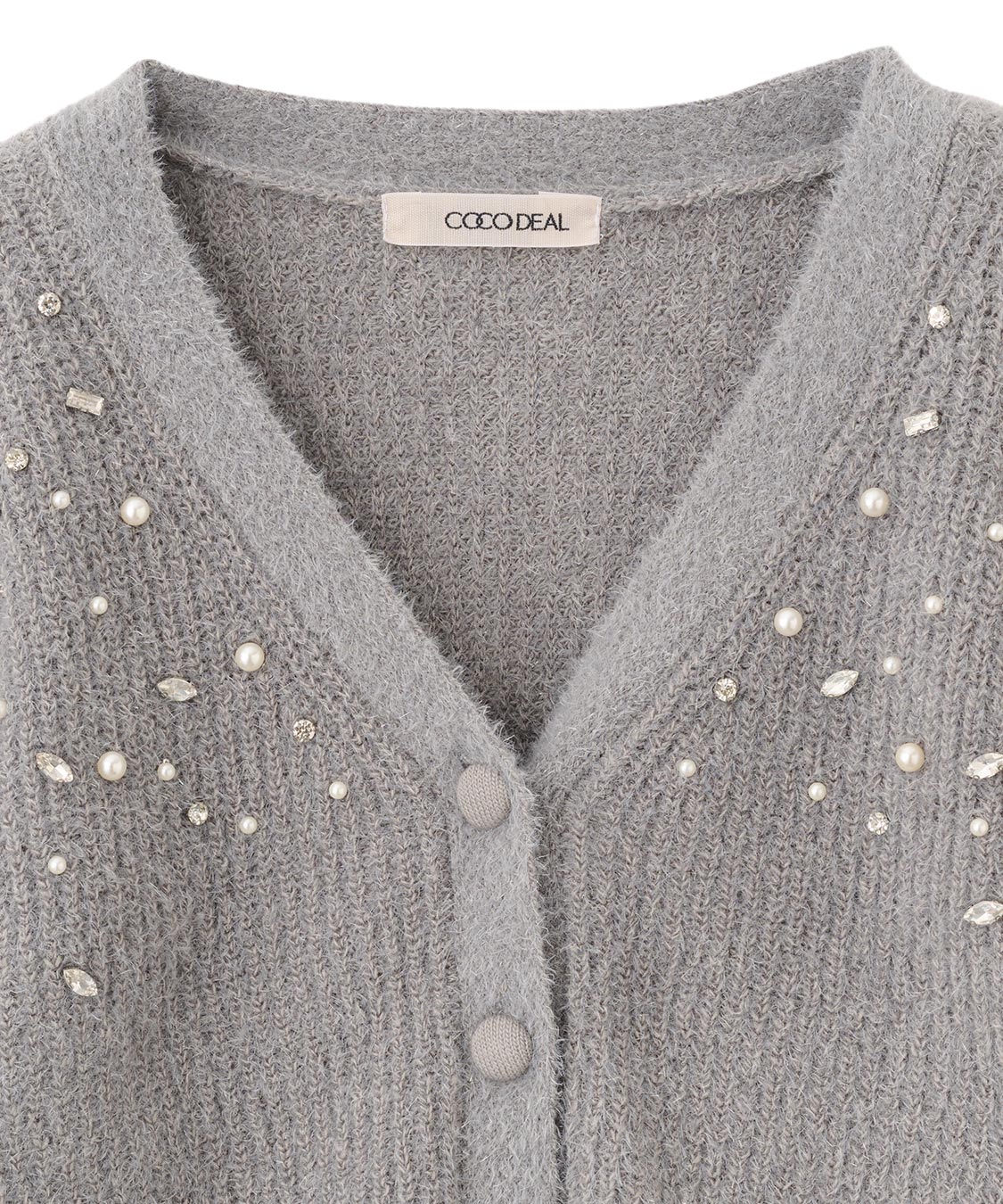 ビジューニットカーディガン｜PETAL ONLINE（ペタルオンライン）