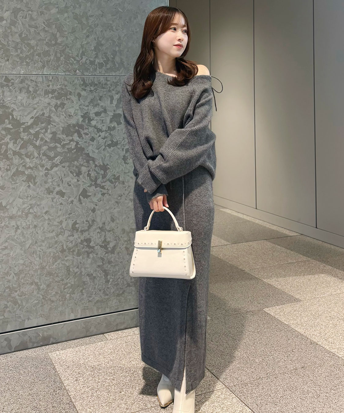 ラクーン混ニットタイトスカート｜PETAL ONLINE（ペタルオンライン）