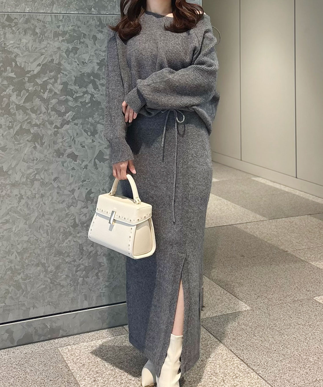 ラクーン混ニットタイトスカート｜PETAL ONLINE（ペタルオンライン）