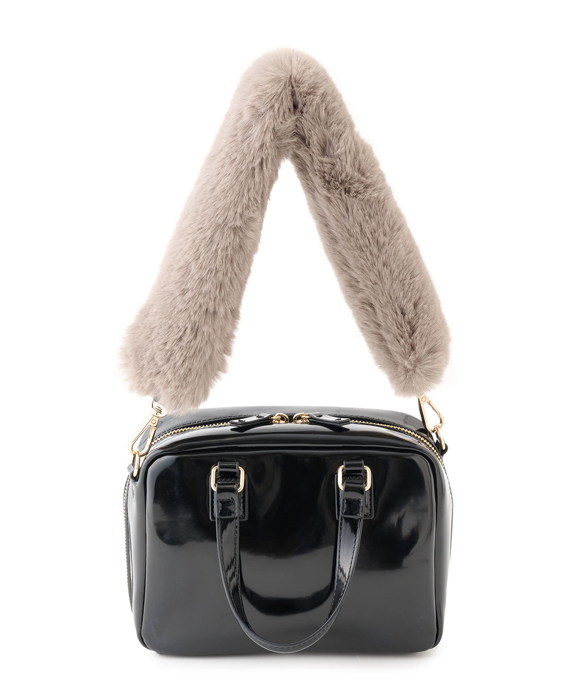 ファーショルダーボストンバッグ｜PETAL ONLINE（ペタルオンライン）