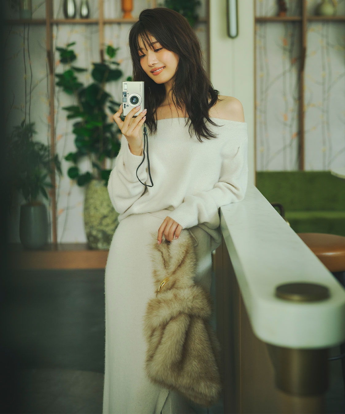 アクセサリー付きファーバッグ｜PETAL ONLINE（ペタルオンライン）