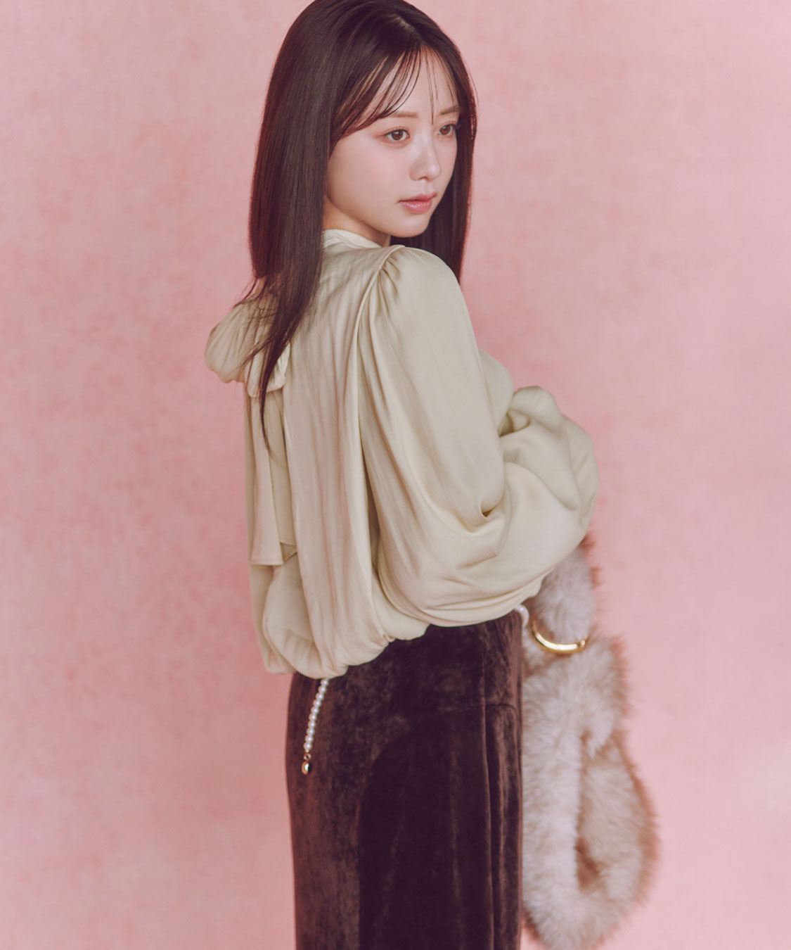 アクセサリー付きファーバッグ｜PETAL ONLINE（ペタルオンライン）